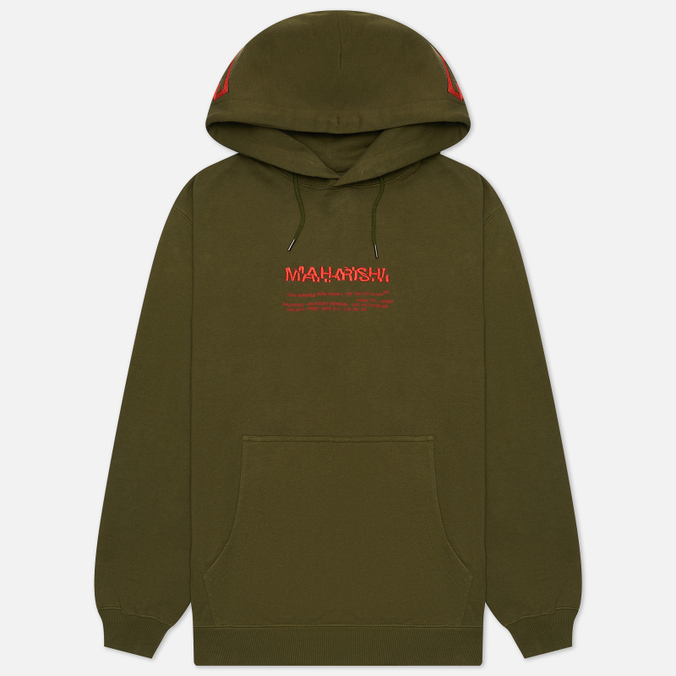 

Худи мужское MAHARISHI 4019-OLIVE хаки M, 4019-OLIVE