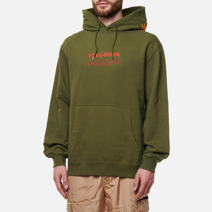 

Худи мужское MAHARISHI 4019-OLIVE хаки 2XL, 4019-OLIVE