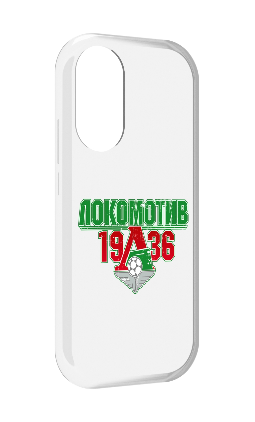

Чехол MyPads ФК локомотив 1936 для Honor X7, Прозрачный, Tocco