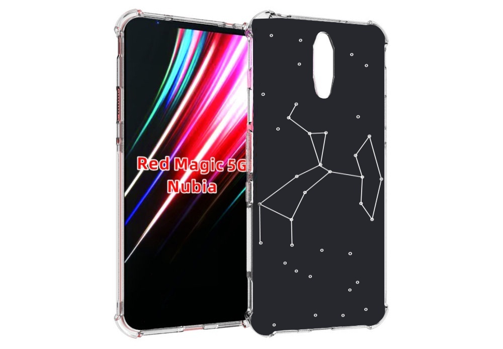 

Чехол MyPads знак зодиака стрелец 6 для ZTE Nubia Red Magic 1 5G, Прозрачный, Tocco