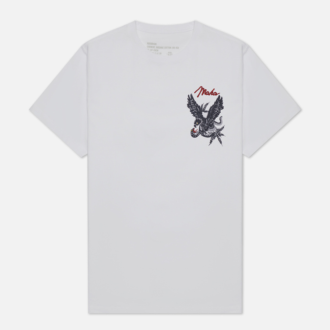 

Футболка мужская MAHARISHI 4026-WHITE белая L, 4026-WHITE