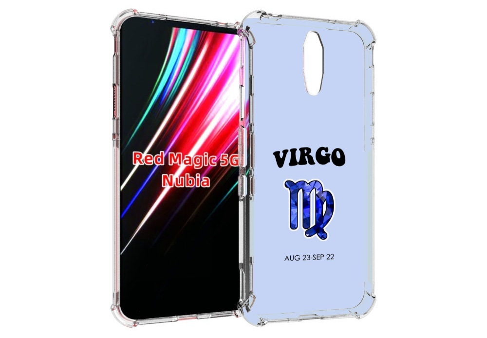 Чехол MyPads знак-зодиака-дева-1 для ZTE Nubia Red Magic 1 5G