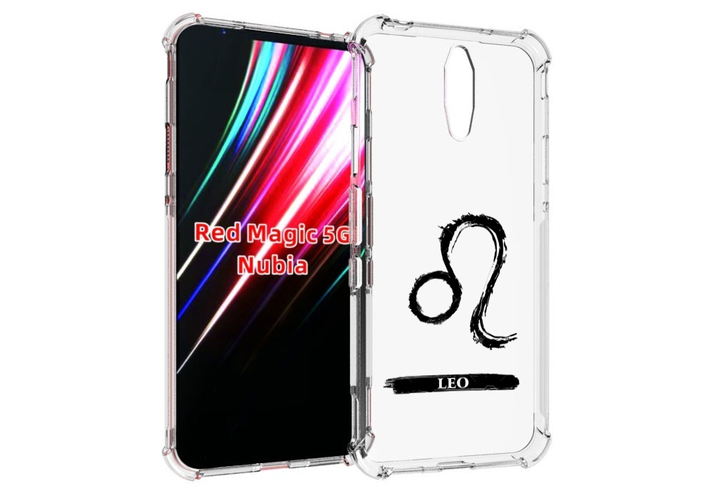 Чехол MyPads знак-зодиака-лев-7 для ZTE Nubia Red Magic 1 5G
