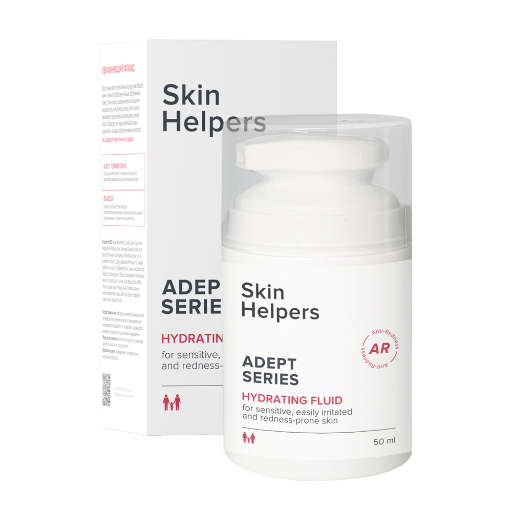 фото Увлажняющий флюид skin helpers adept 50 мл