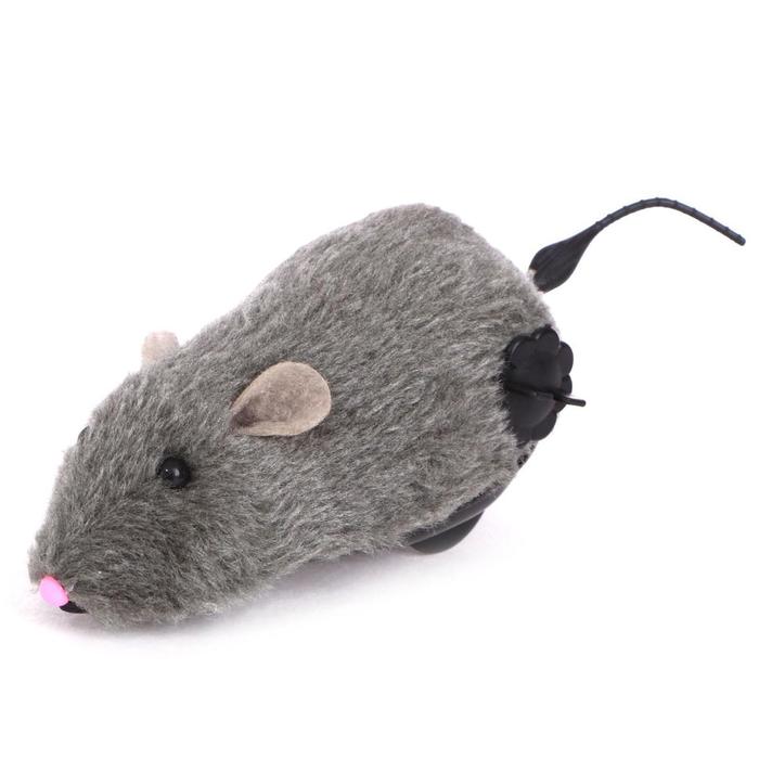 

Заводная игрушка «Мышонок», МИКС, Серый