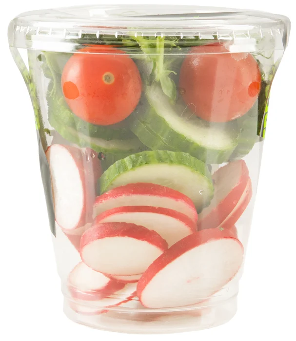 Овощной микс Fresco редис-огурцы-помидоры-микрозелень гороха 177 г