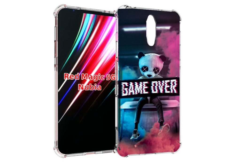 

Чехол MyPads картина-панда для ZTE Nubia Red Magic 1 5G, Прозрачный, Tocco