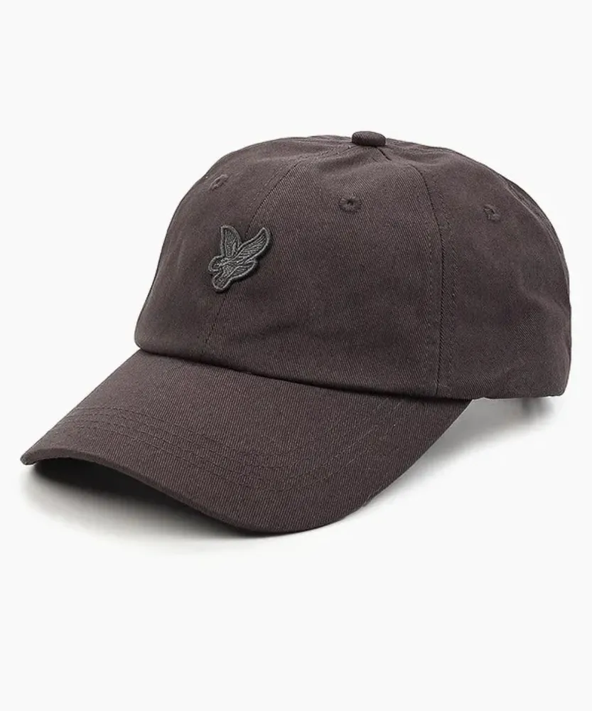 Бейсболка мужская Lyle&Scott Tonal Eagle Baseball Cap gunmetal, one size