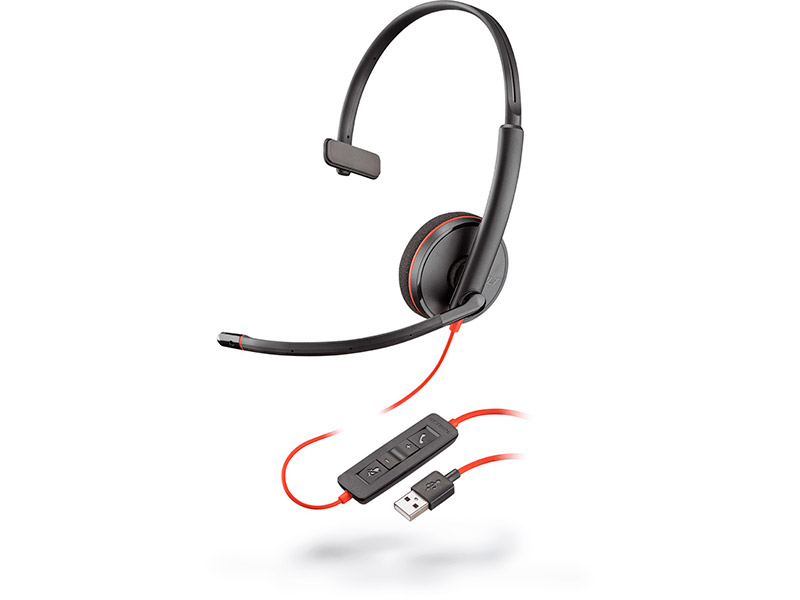 Наушники для компьютера Plantronics черный (C3210-A 209744-201)