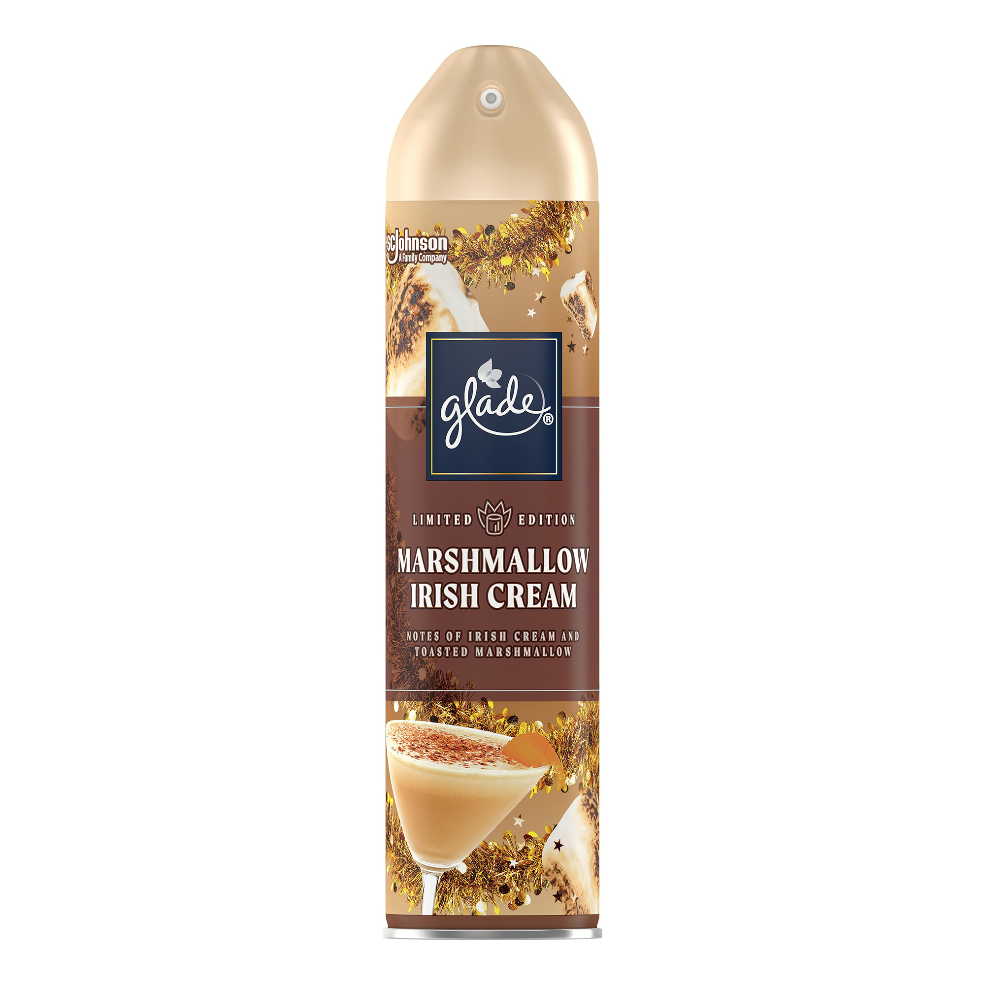 

Освежитель воздуха Glade Marshmallow Irish Cream аэрозоль 300 мл