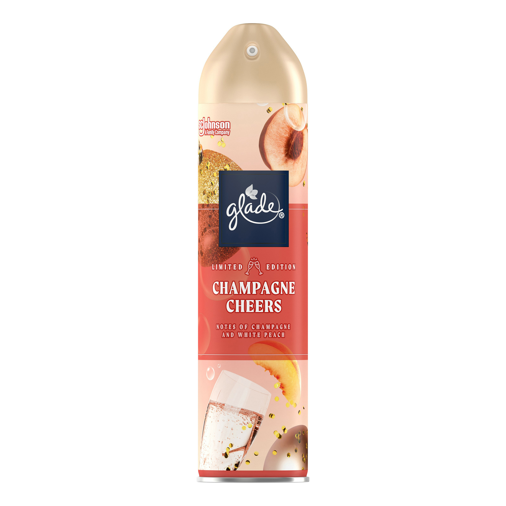 

Освежитель воздуха Glade Champagne Cheers аэрозоль 300 мл