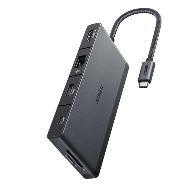 

Разветвитель для компьютера Anker 552 USB-C Hub (9 в 1, 4K HDMI) (A8373H11), 552 USB-C Hub (9 в 1, 4K HDMI)