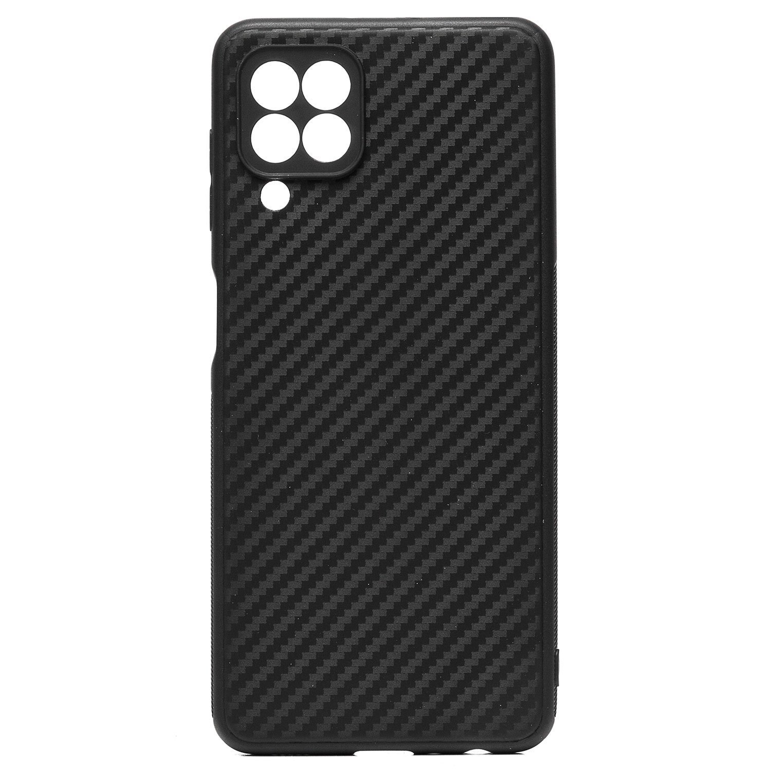 

Чехол Samsung SM-A225F (Galaxy A22), M225F (Galaxy M22) силиконовый карбон, Черный