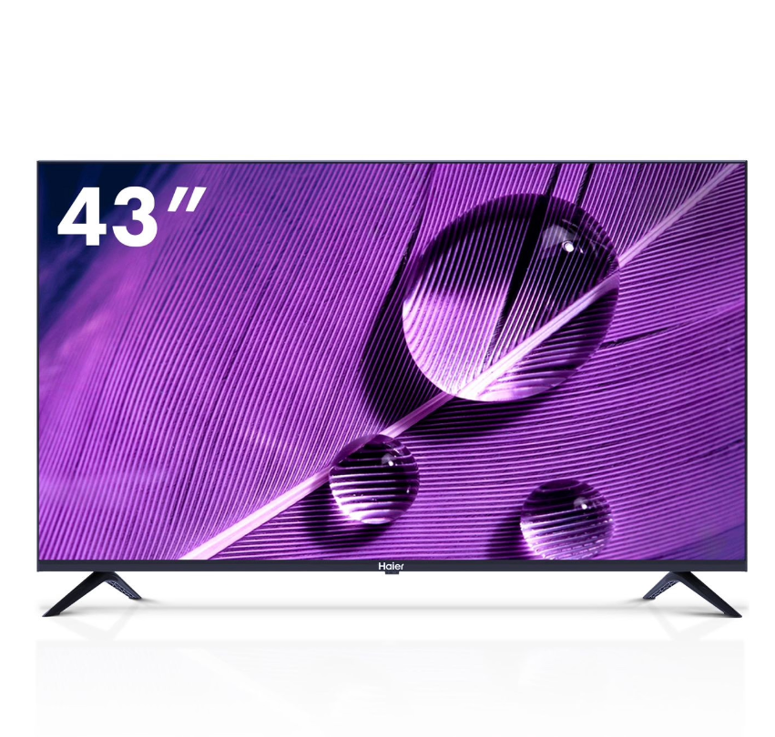 

Телевизор Haier 43 Smart TV S1, 43"(109 см), UHD, Черный