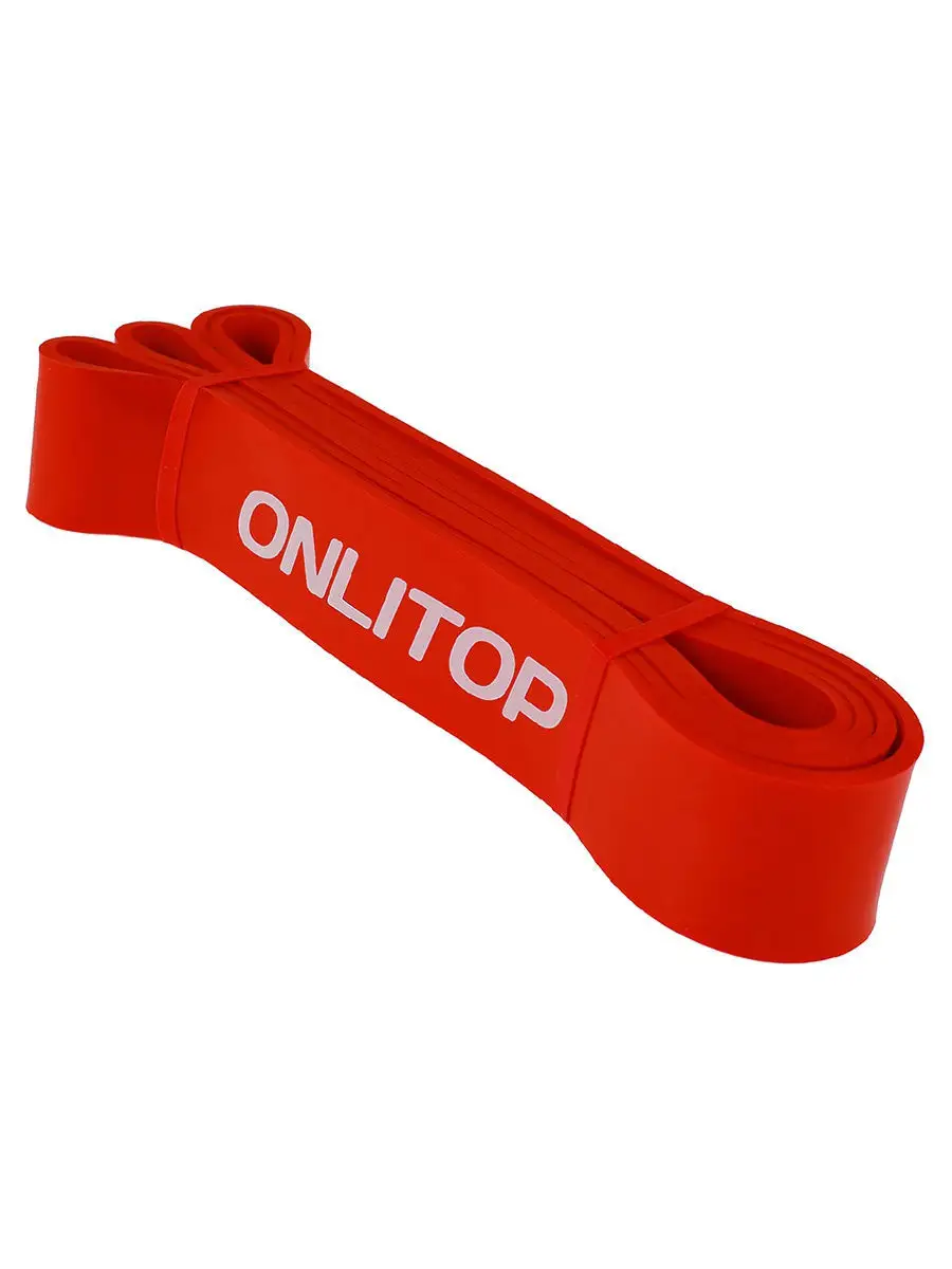 

Эспандер ленточный Onlitop красный 208 х 4,4 х 0,5 см 17-54 кг, 1274143