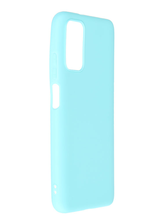 фото Чехол neypo для poco m3 soft matte silicone turquoise nst20791