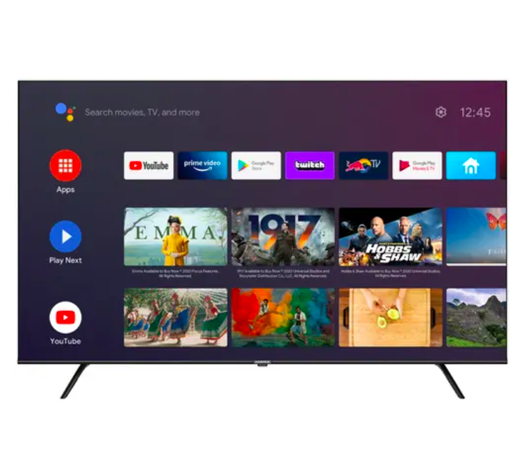 

Телевизор Harper 55U770TS 55" 4K HDR, черный, 55U770TS
