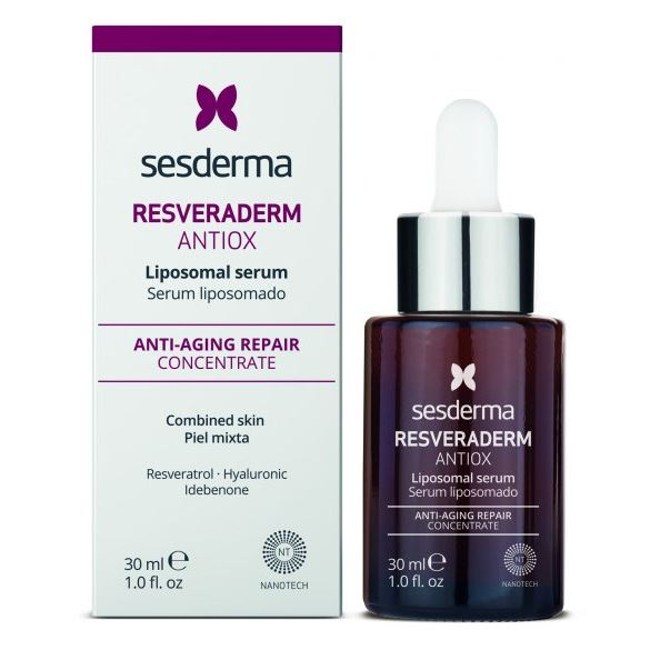 фото Антиоксидантная липосомальная сыворотка sesderma resveraderm 30 мл