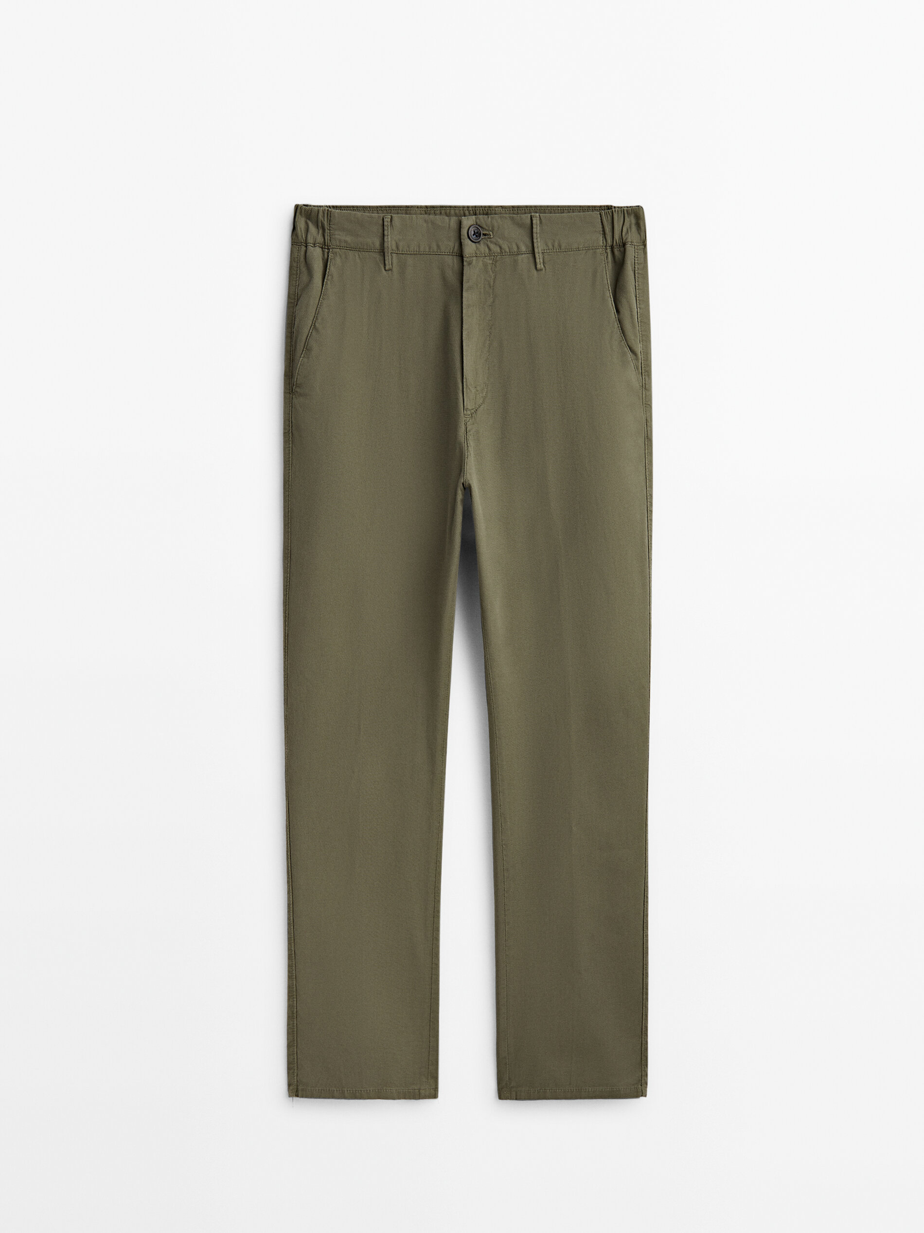 

Брюки мужские Massimo Dutti 00004034505 хаки 48, 00004034505
