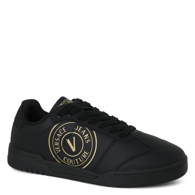 

Кеды мужские Versace Jeans Couture 74YA3SD1 черные 40 EU, Черный, 74YA3SD1