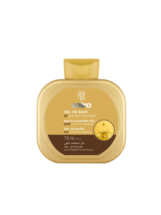 Гель для душа и ванны Sairo Эксклюзивный Золотой Аромат для всех типов кожи 750 мл organic shop гель для душа colors of beauty золотой жемчуг