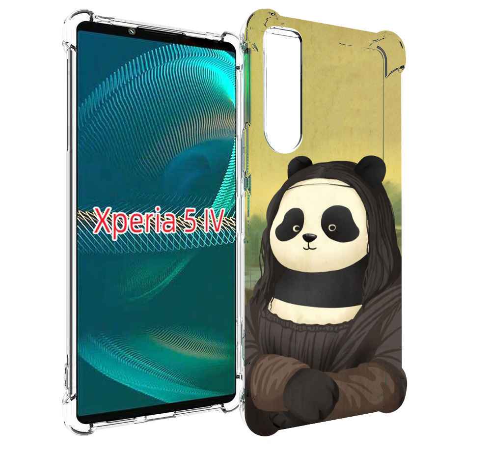 

Чехол MyPads панда монализа для Sony Xperia 5 IV (5-4), Прозрачный, Tocco