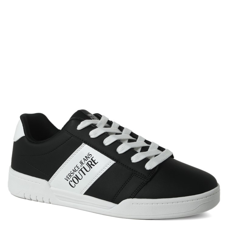 

Кеды мужские Versace Jeans Couture 74YA3SD5 черные 43 EU, 74YA3SD5