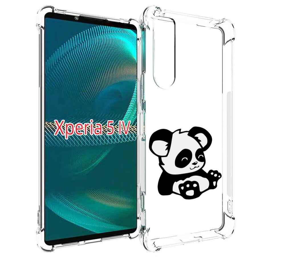 

Чехол MyPads панда-детеныш детский для Sony Xperia 5 IV (5-4), Прозрачный, Tocco