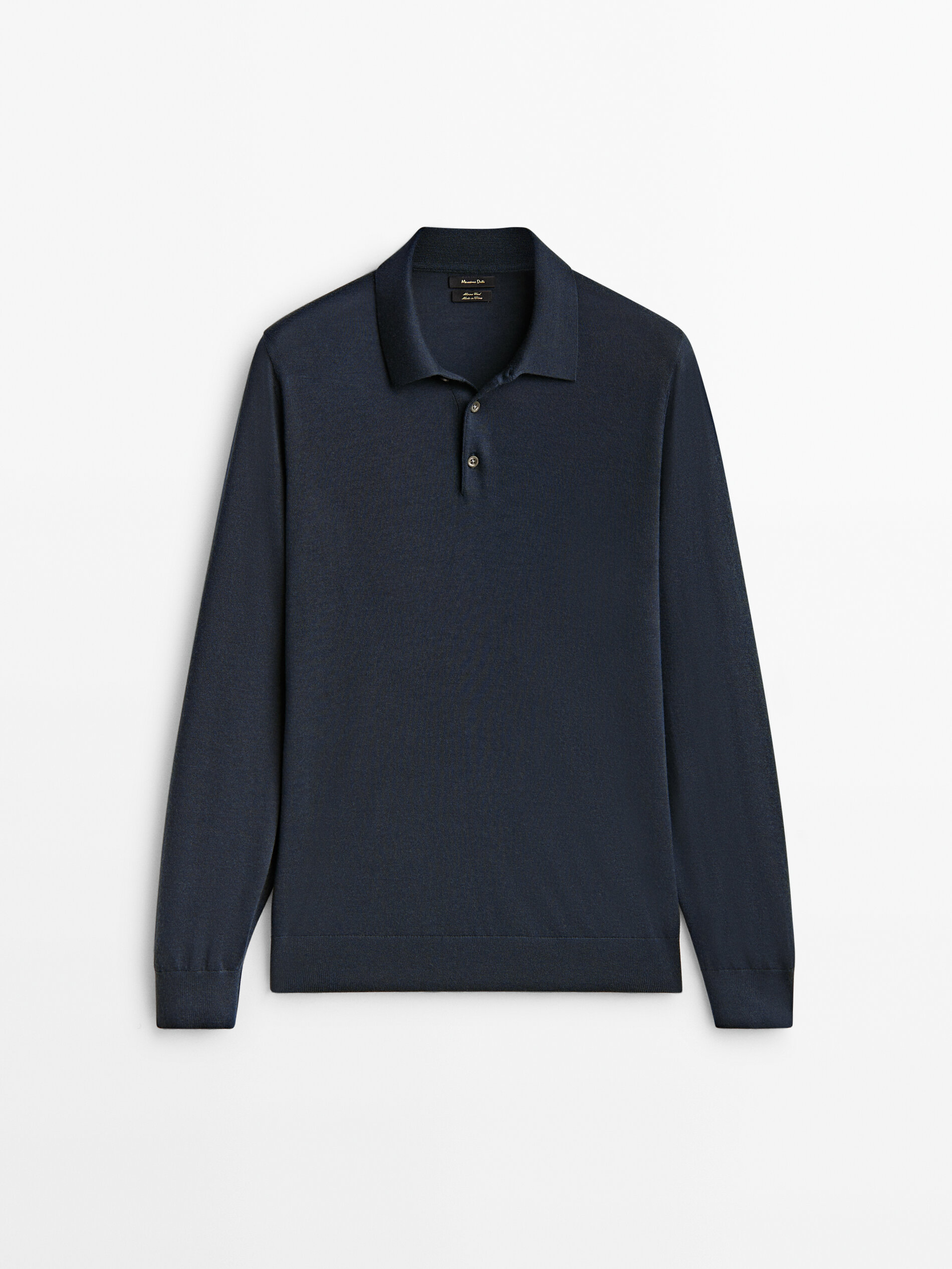 

Джемпер мужской Massimo Dutti 00965420401 синий M, 00965420401