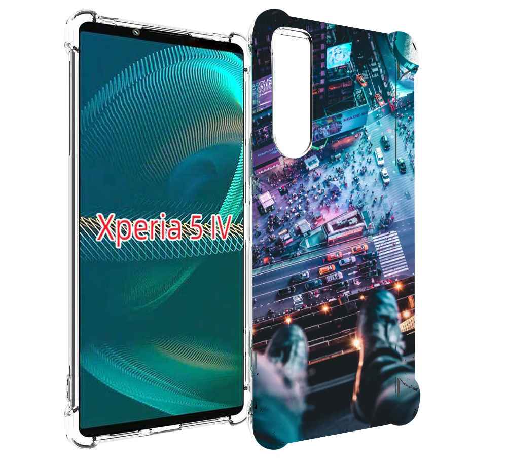 

Чехол MyPads парень на крыше для Sony Xperia 5 IV (5-4), Прозрачный, Tocco