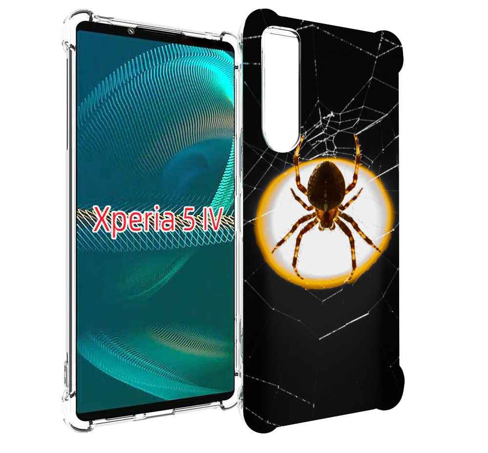 

Чехол MyPads паук-с-паутинкой для Sony Xperia 5 IV (5-4), Прозрачный, Tocco