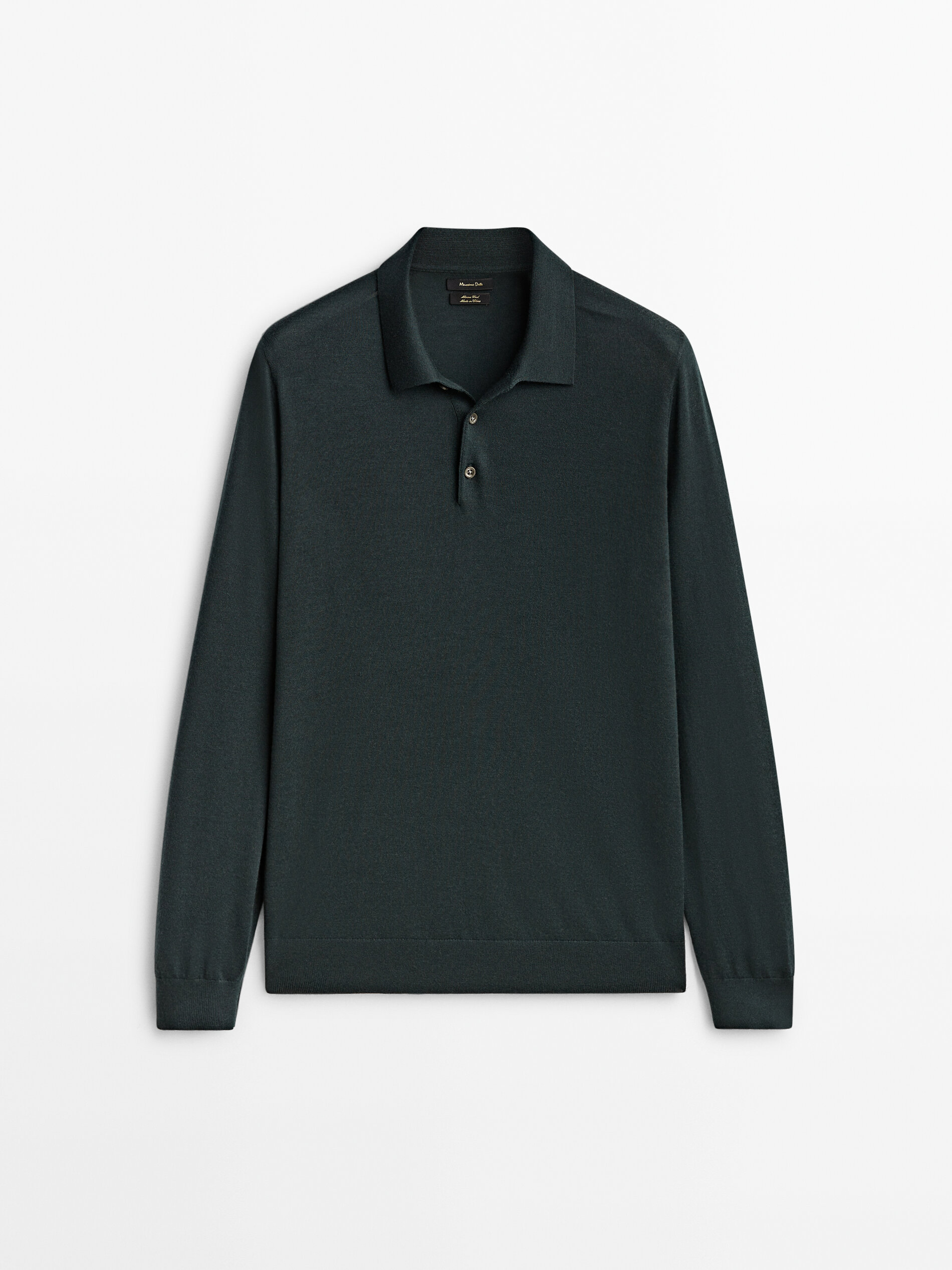 

Джемпер мужской Massimo Dutti 00965420501 зеленый L, 00965420501