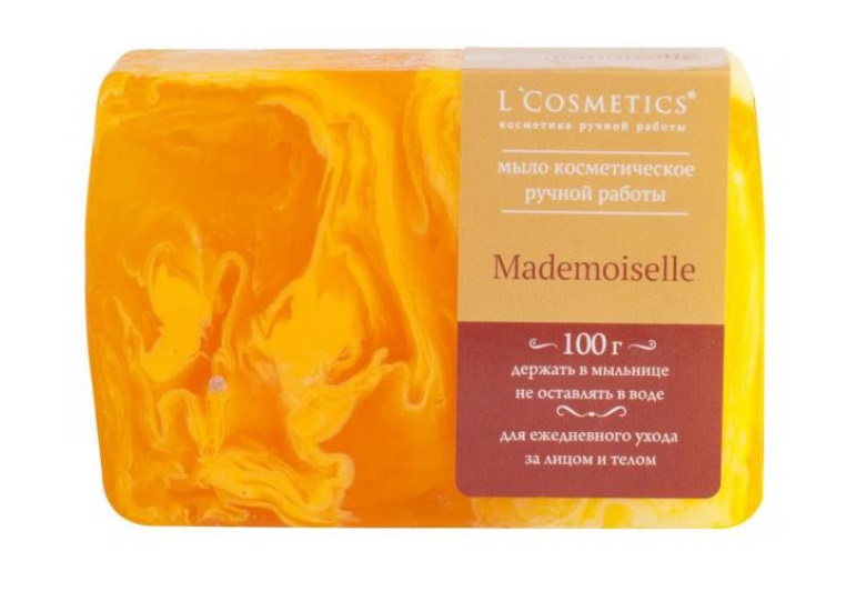 фото Натуральное мыло l`cosmetics мademoiselle 100 г l'cosmetics