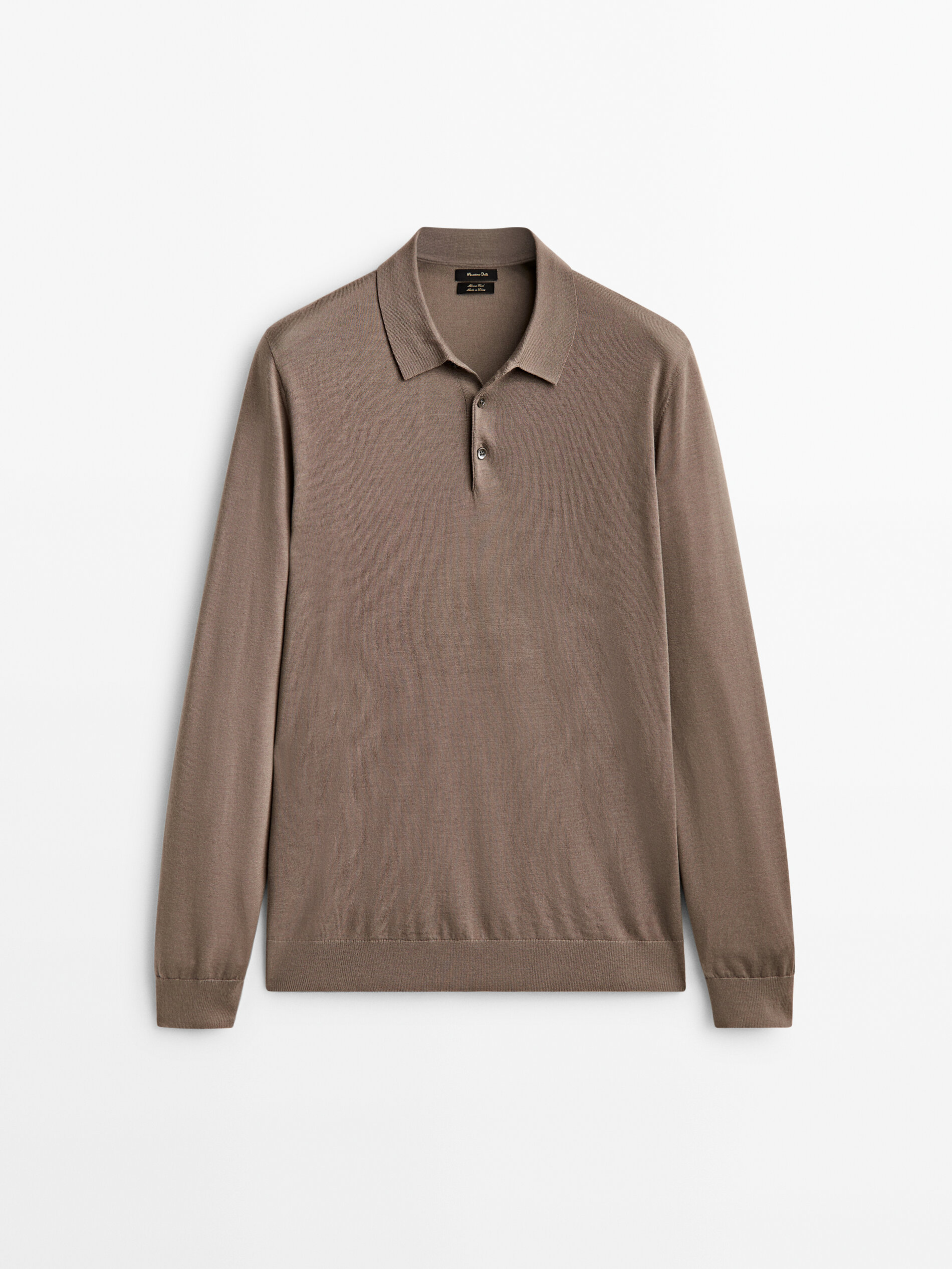 

Джемпер мужской Massimo Dutti 00965420757 бежевый L, 00965420757