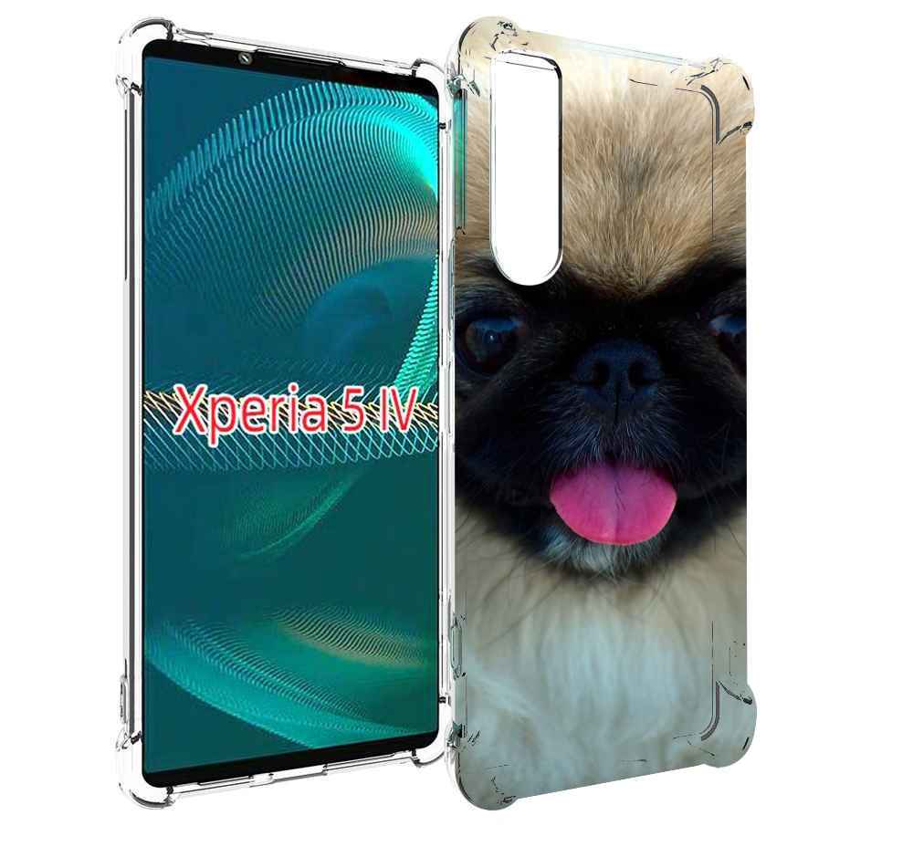 

Чехол MyPads пекинез для Sony Xperia 5 IV (5-4), Прозрачный, Tocco
