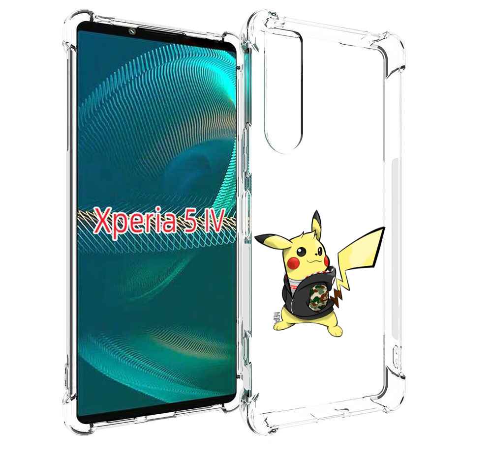 

Чехол MyPads пикачу для Sony Xperia 5 IV (5-4), Прозрачный, Tocco