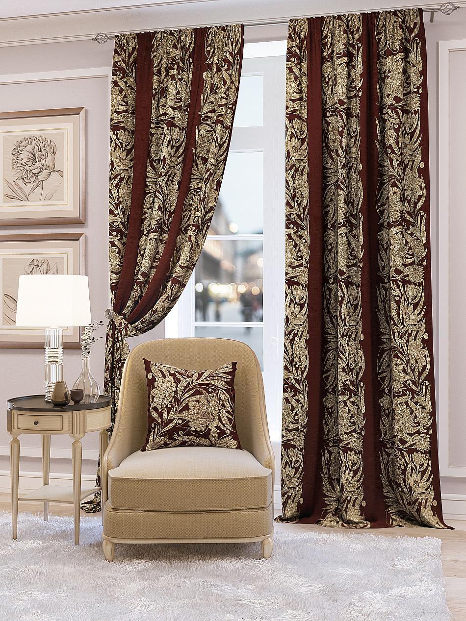 

Комплекты штор AT HOME / шторы в комнату 150х260 см / Пирф, 950492