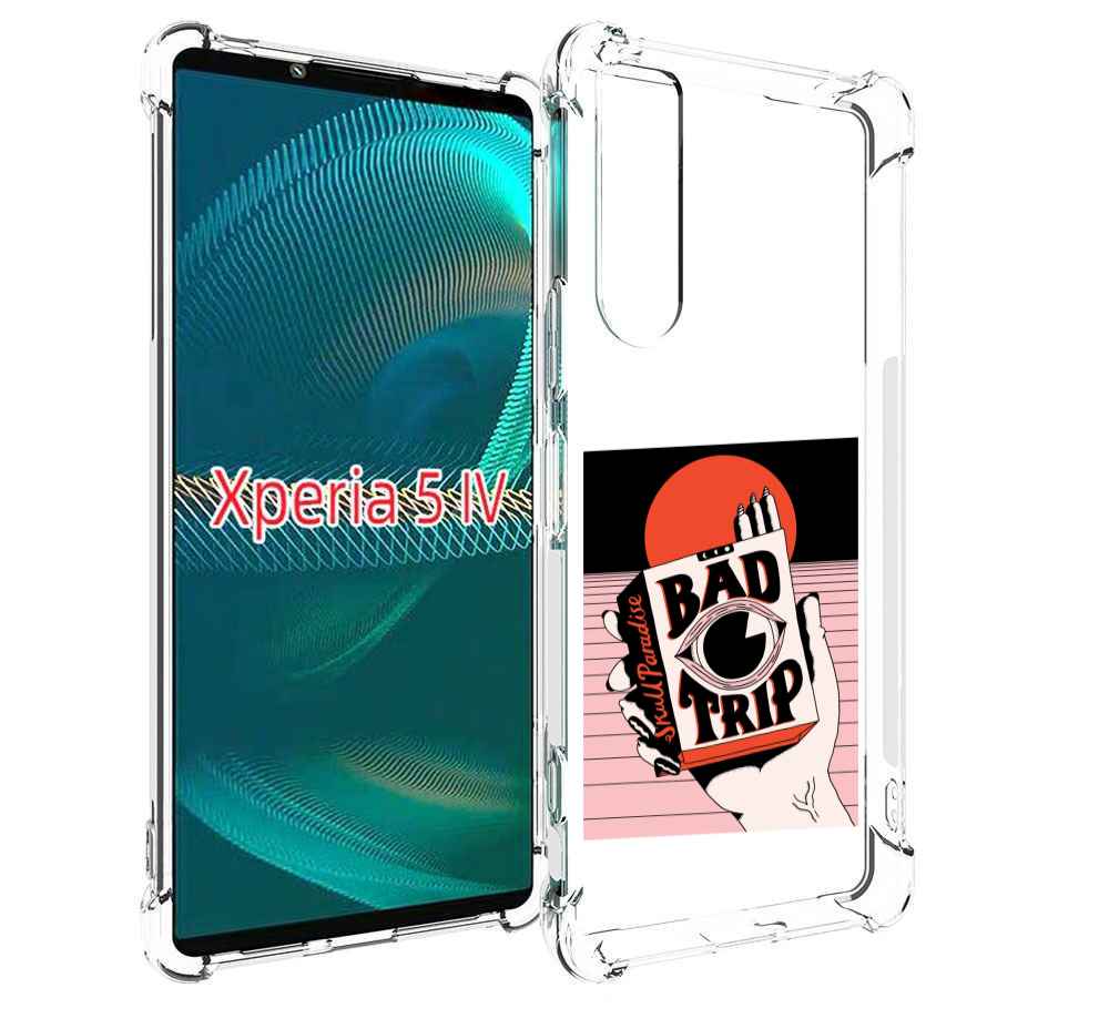 

Чехол MyPads плохая пачка для Sony Xperia 5 IV (5-4), Прозрачный, Tocco