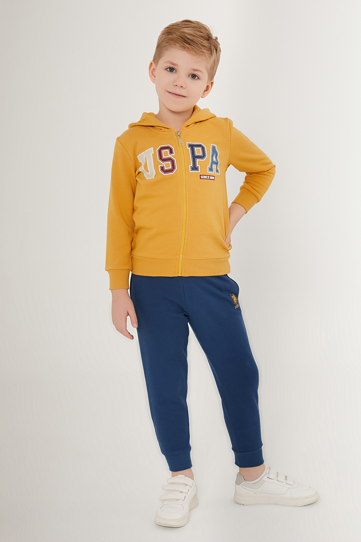 

Костюм повседневный US Polo Assn G083SZ0HF0US1531_VR094, синий, желтый, 140, G083SZ0HF0US1531_VR094