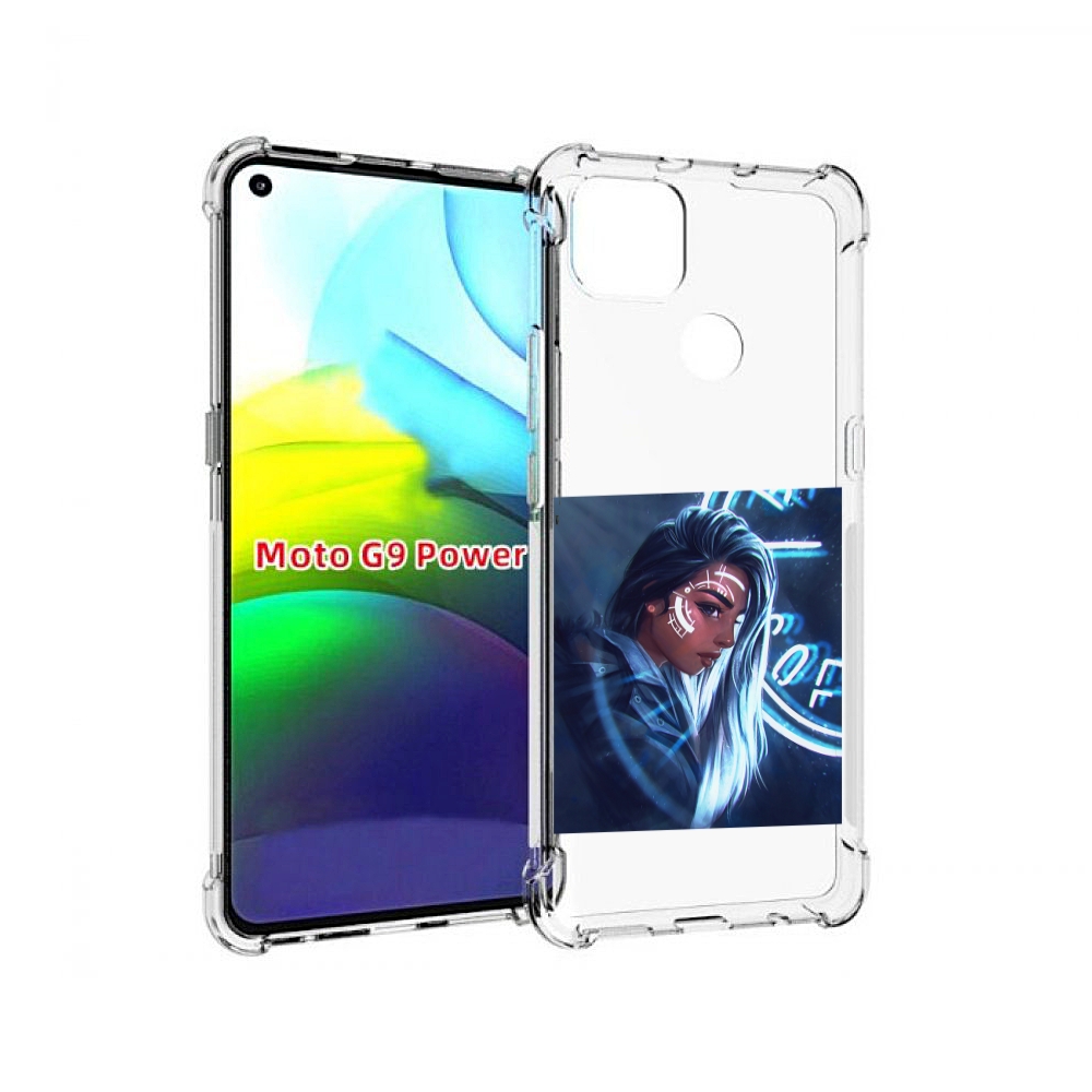 

Чехол MyPads девушка-из-антарктиды женский для Motorola Moto G9 Power, Прозрачный, Tocco