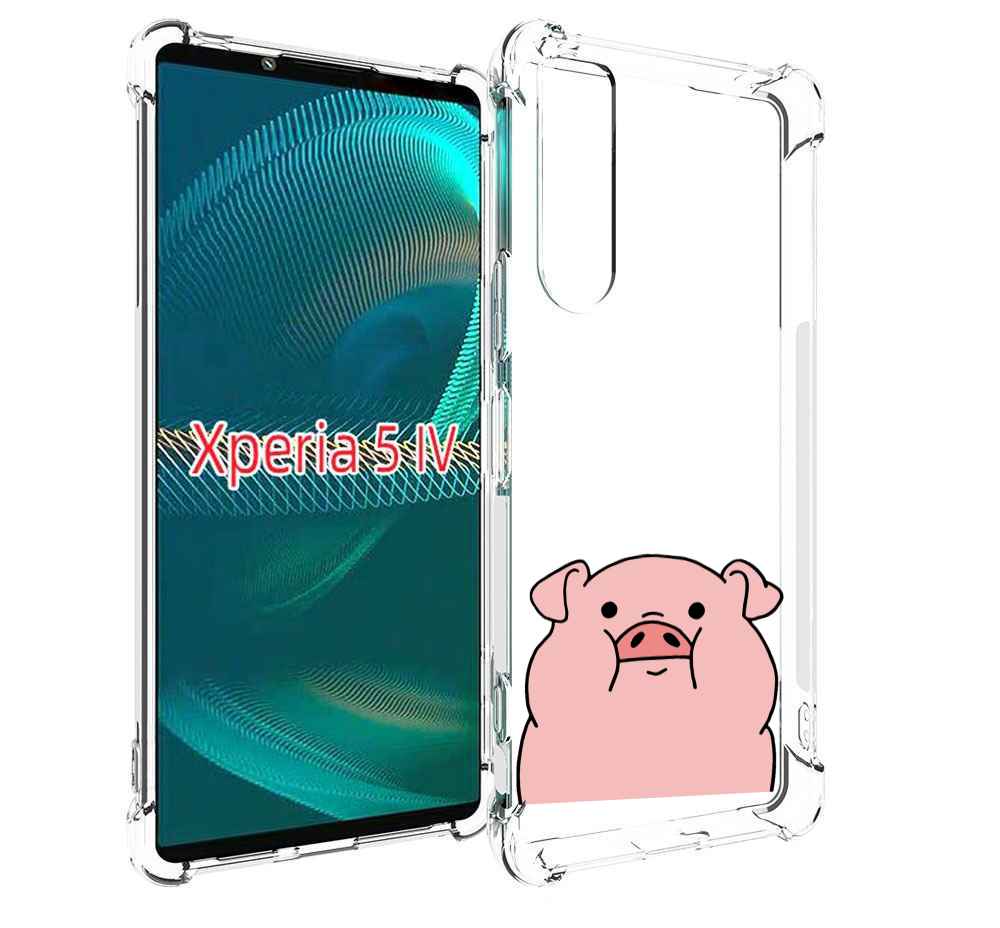 

Чехол MyPads полная-свинья для Sony Xperia 5 IV (5-4), Прозрачный, Tocco