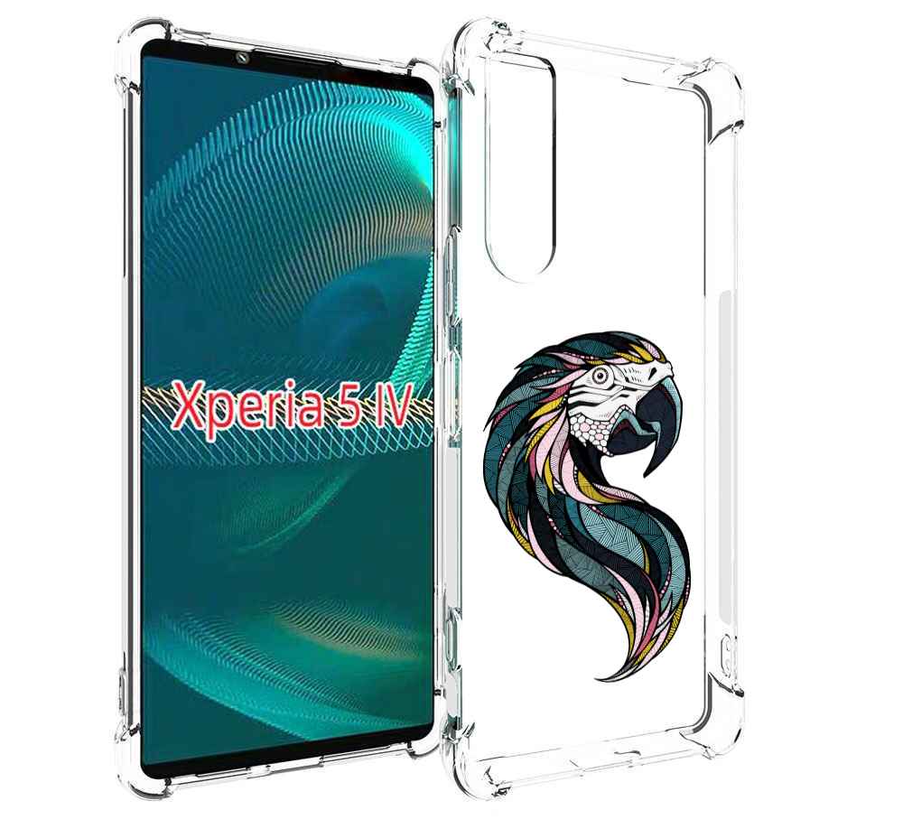 

Чехол MyPads полупопугай для Sony Xperia 5 IV (5-4), Прозрачный, Tocco