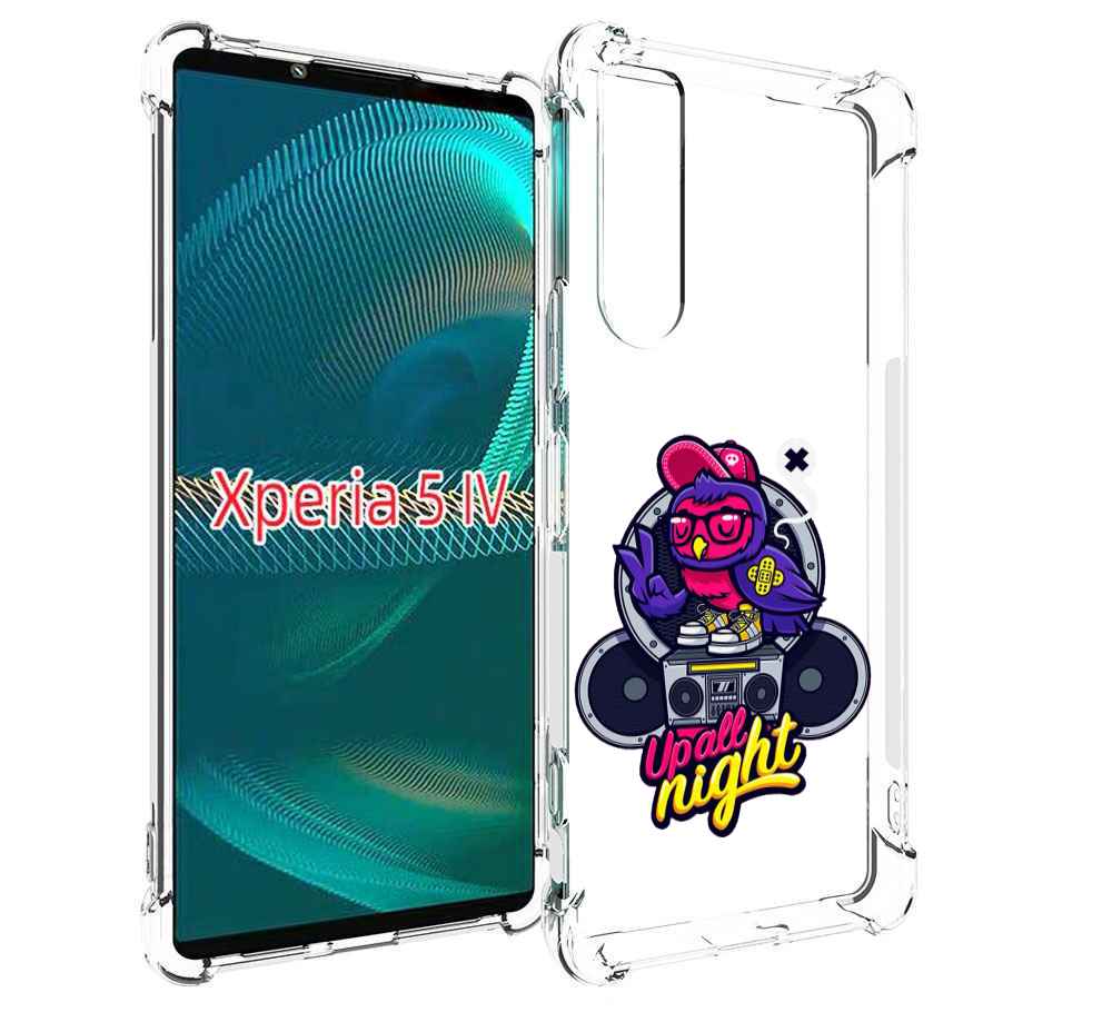 

Чехол MyPads попугай любит музыку для Sony Xperia 5 IV (5-4), Прозрачный, Tocco