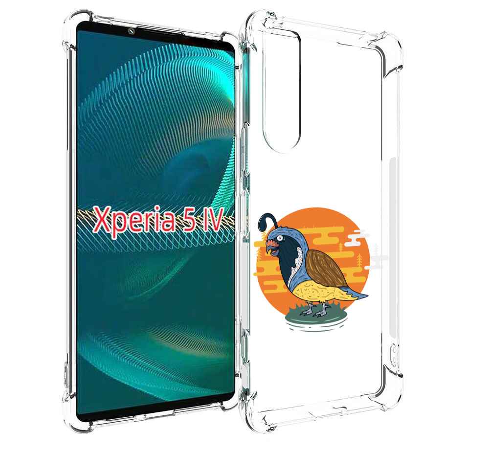 

Чехол MyPads попугай-на-острове для Sony Xperia 5 IV (5-4), Прозрачный, Tocco