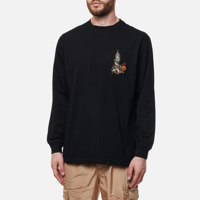 

Лонгслив мужской MAHARISHI 4055-BLACK черный 2XL, 4055-BLACK