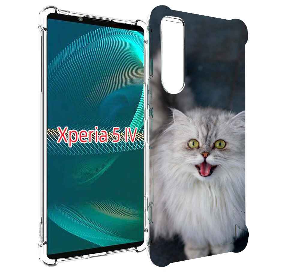 

Чехол MyPads порода кошки британская длинная для Sony Xperia 5 IV (5-4), Прозрачный, Tocco
