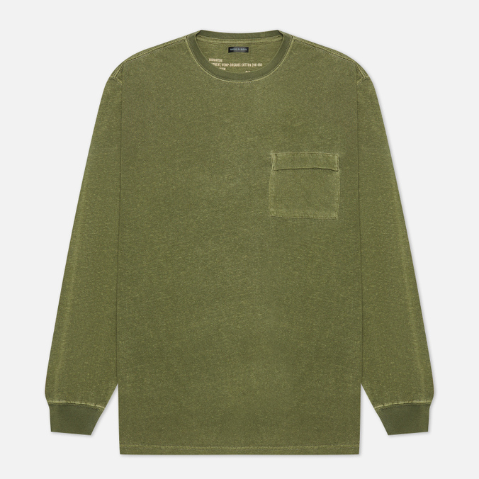 фото Лонгслив мужской maharishi 8010-olive хаки s