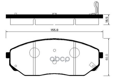 

Тормозные колодки HSB дисковые HP1017