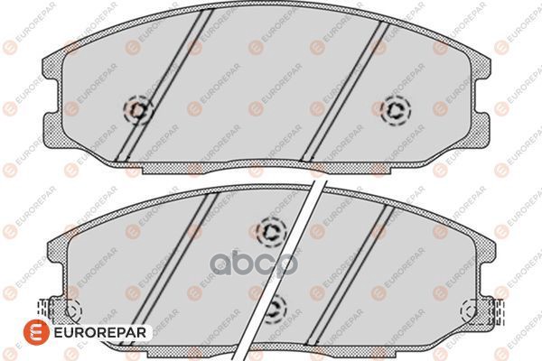 

Колодки Тормозные Дисковые Hyundai H-1 / Starex Вэн (A1) 2.4 97> EUROREPAR 1623059480