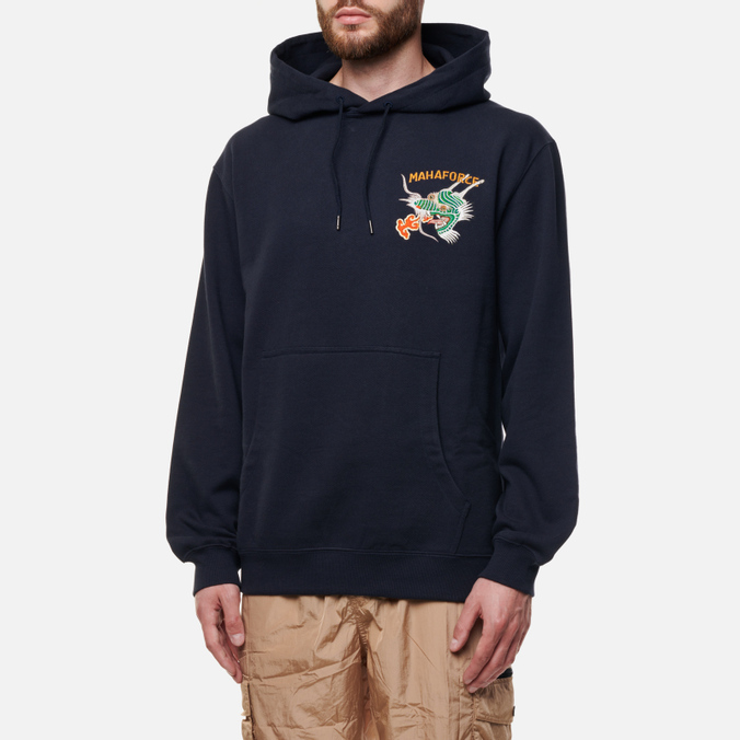 

Худи мужское MAHARISHI 8076-NAVY синее 2XL, 8076-NAVY